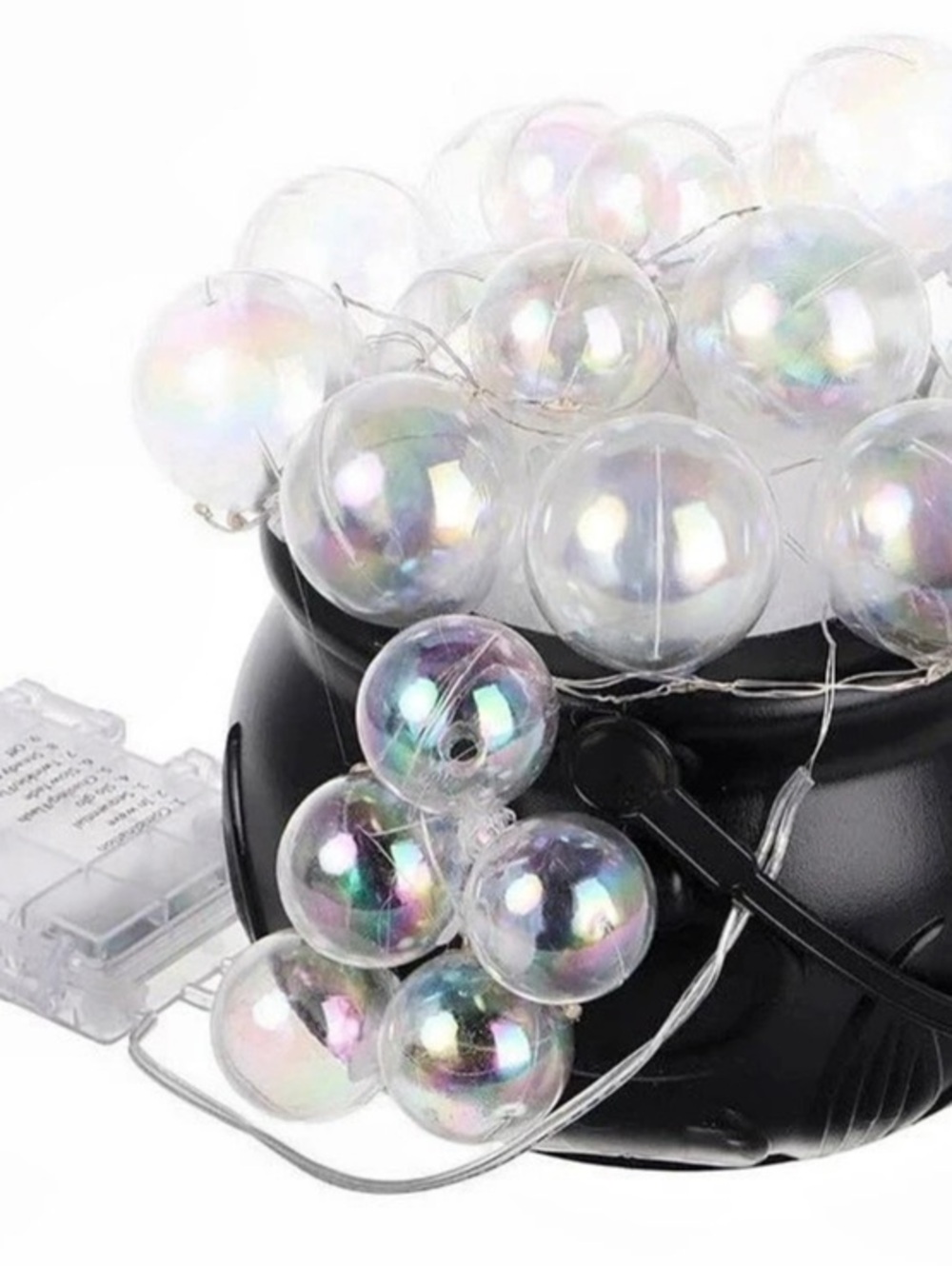 Halloween Bubble Cauldron Light Decor